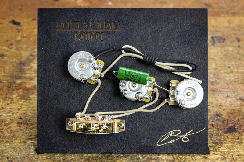 50's Wiring Loom for Les Paul Jr